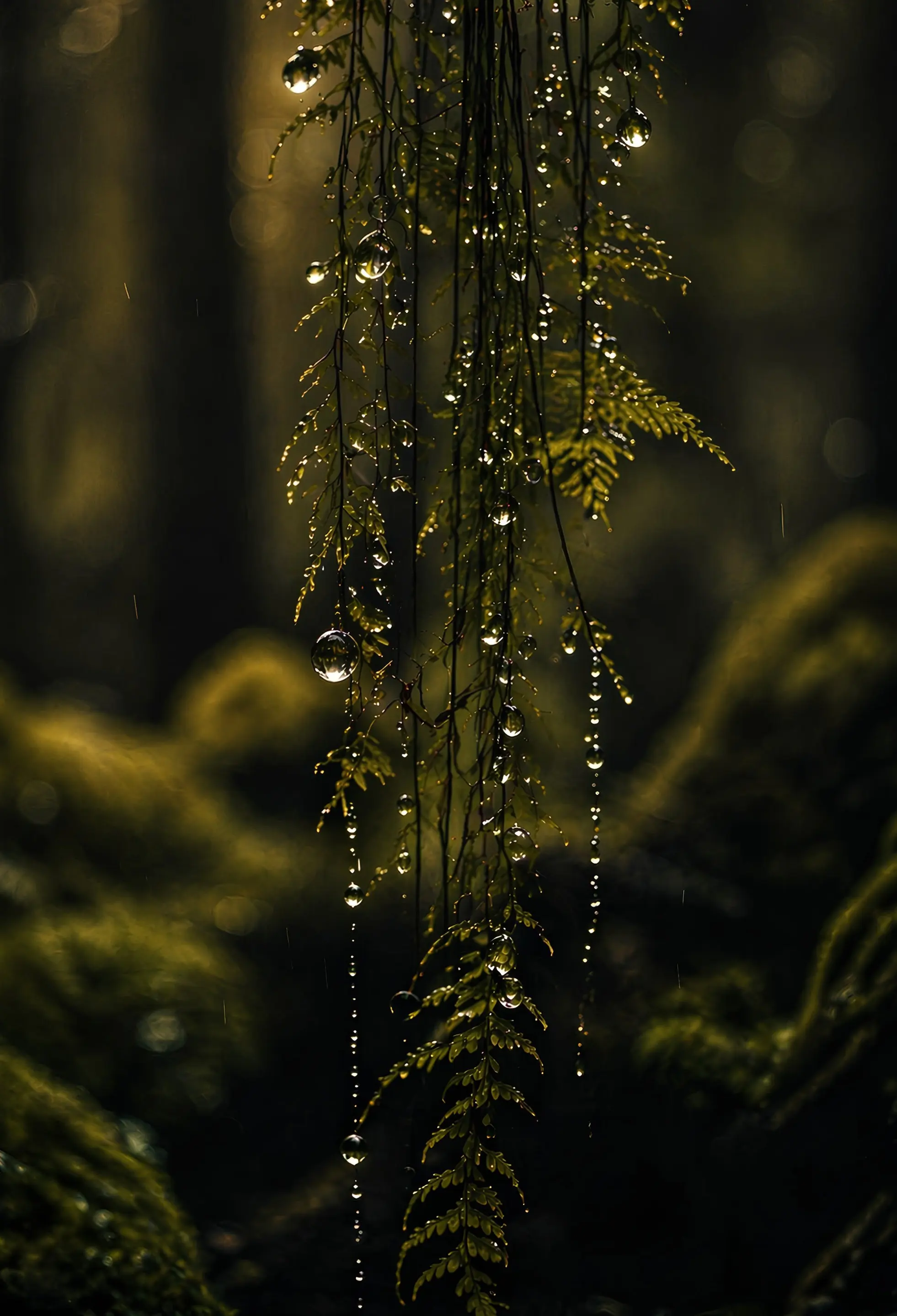 Moody forest atmosphere landscaping detail, Daintree by Mana